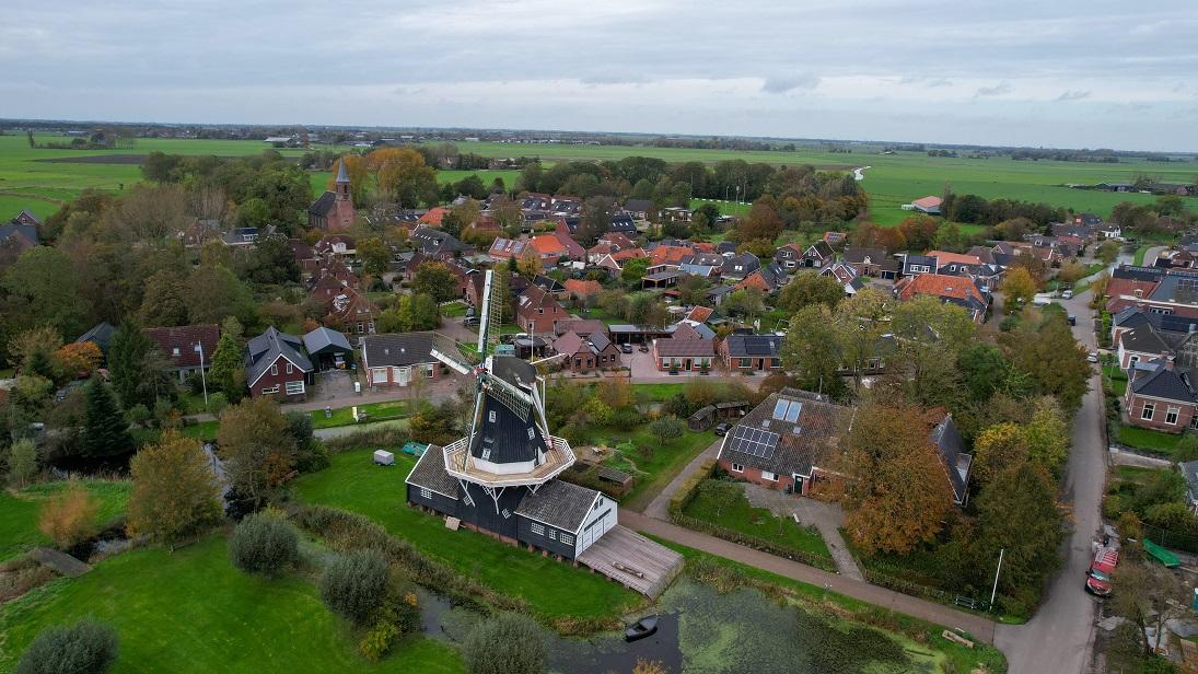 Dronebeeld Woltersum