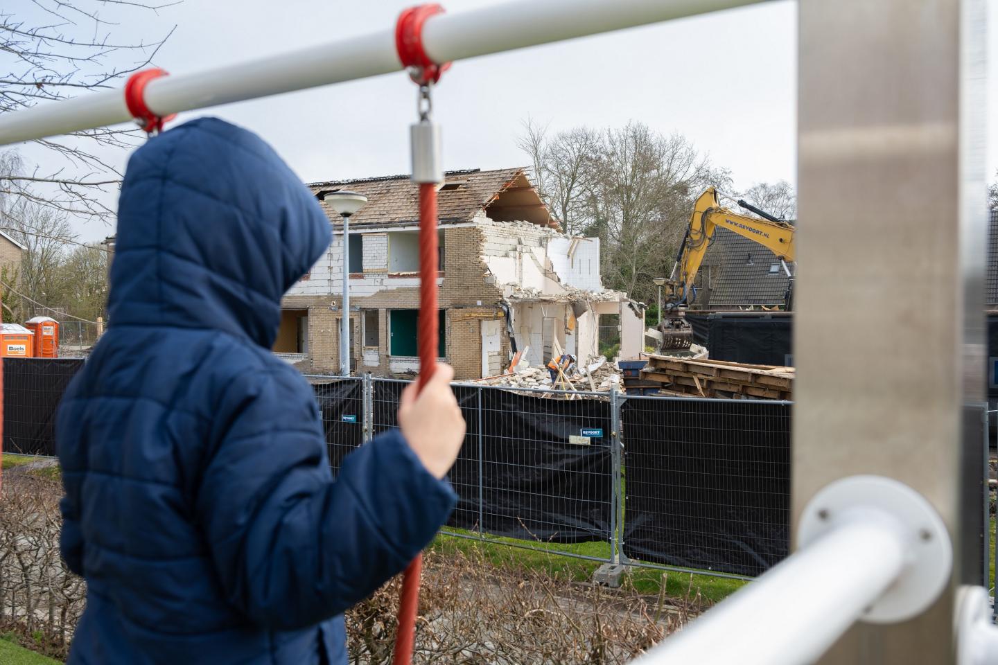 Foto impact aardbevingsproblematiek